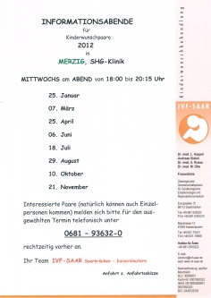 Infoabende Merzig